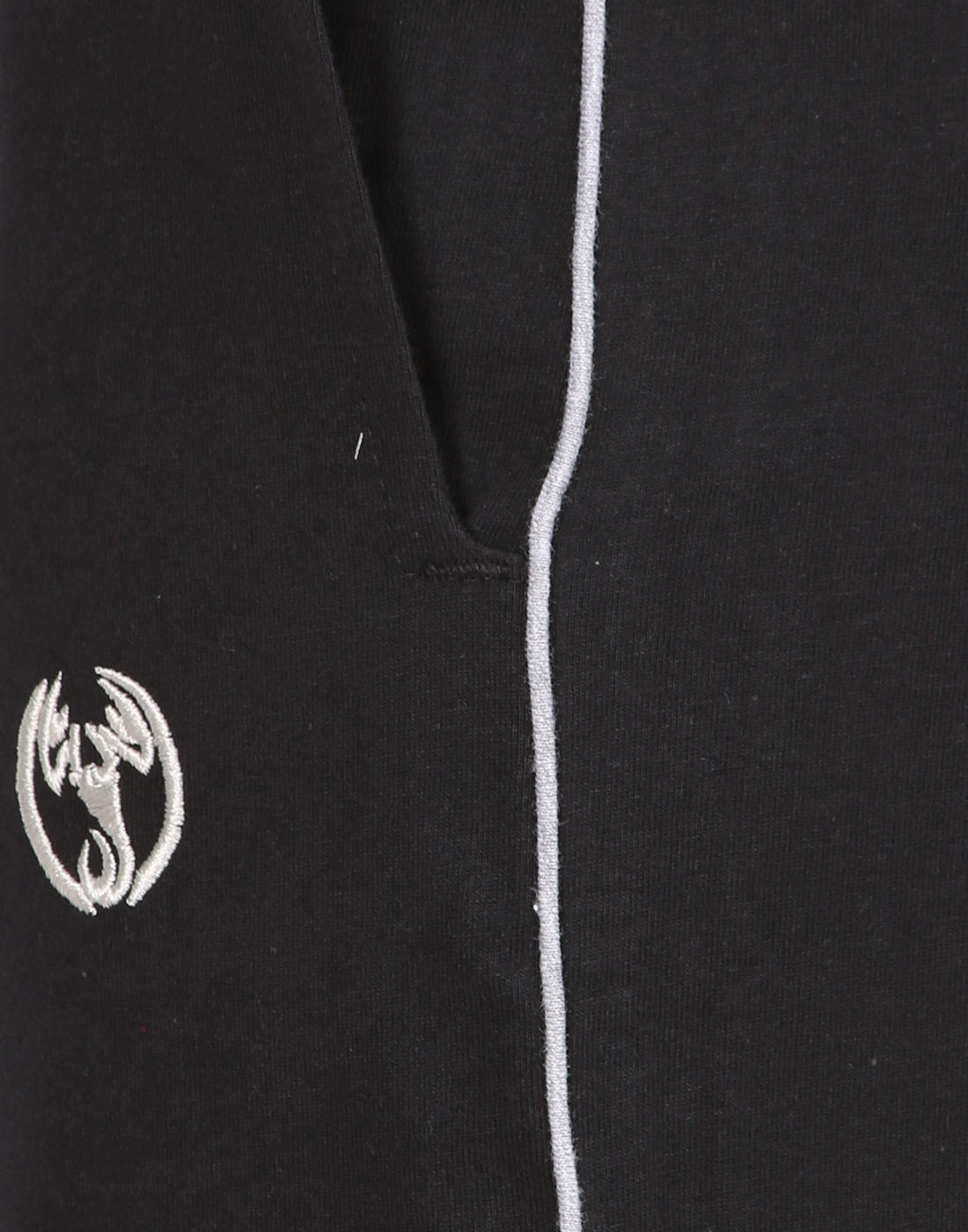 Black Piping Track Pant - Style # 0405