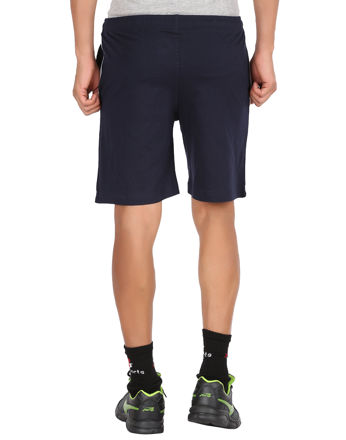 Navy Blue Piping Shorts -Style #0504