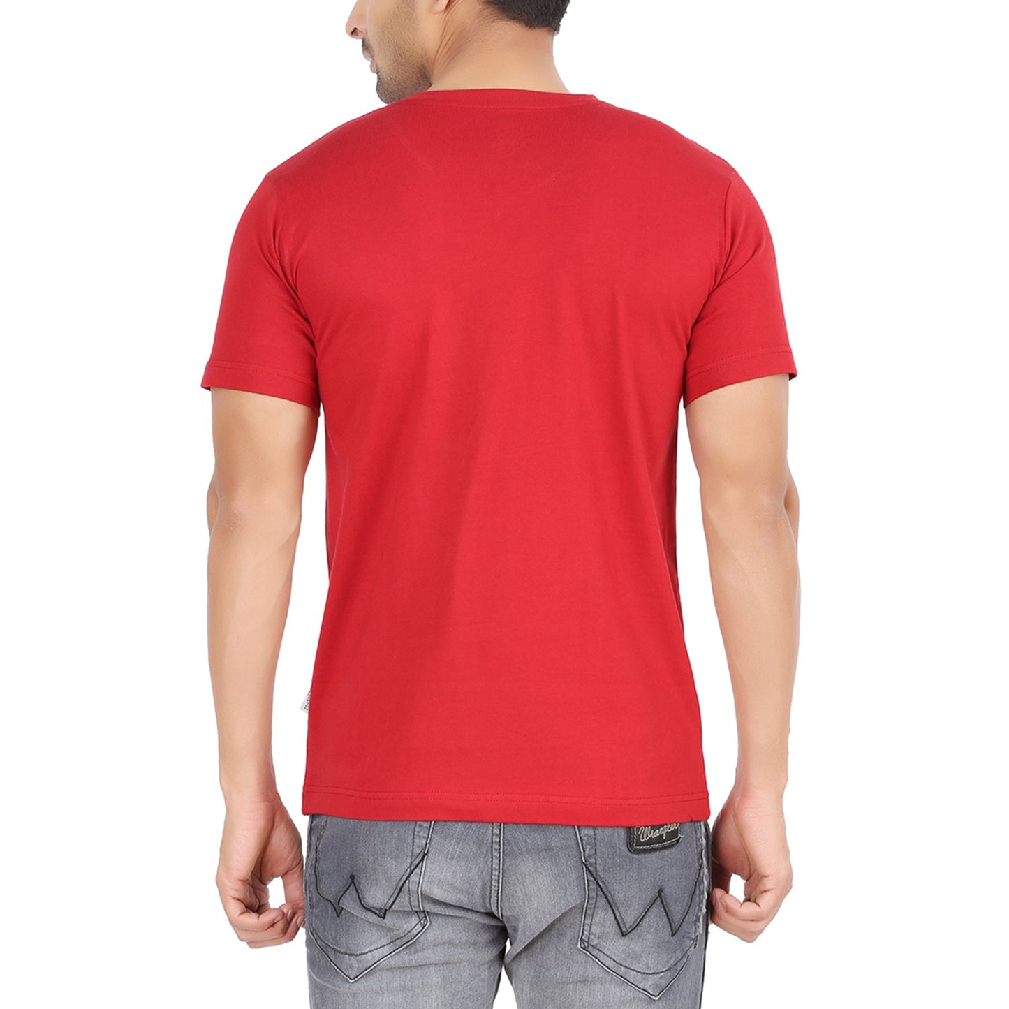 Maroon V Neck Tshirt -Style #0904