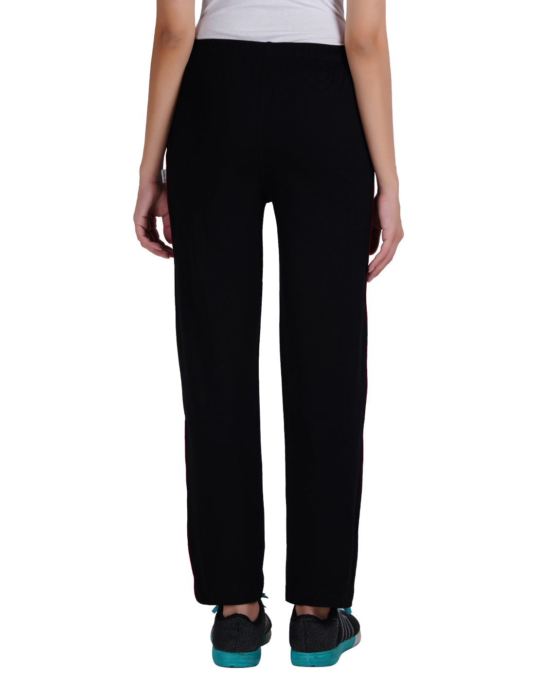 Black Piping Trackpant-Style #L-0405