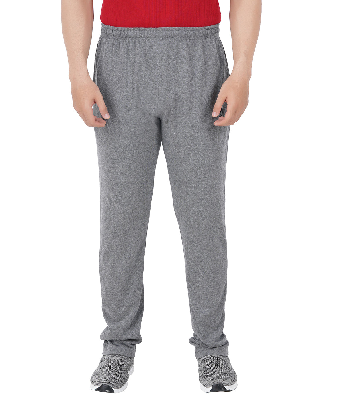 Graphite Slim Fit Zipper Trackpant-Style #0408