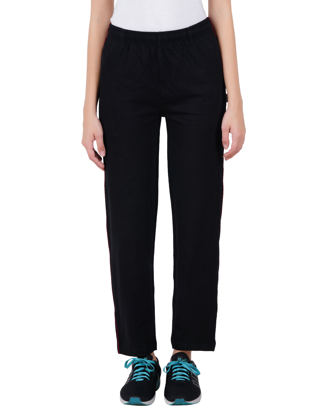 Black Piping Trackpant-Style #L-0405