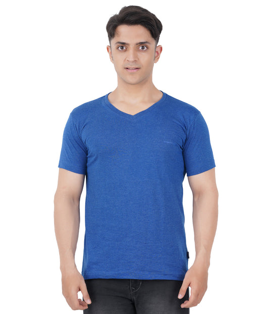 Royal Melange V Neck Tshirt -Style #0904