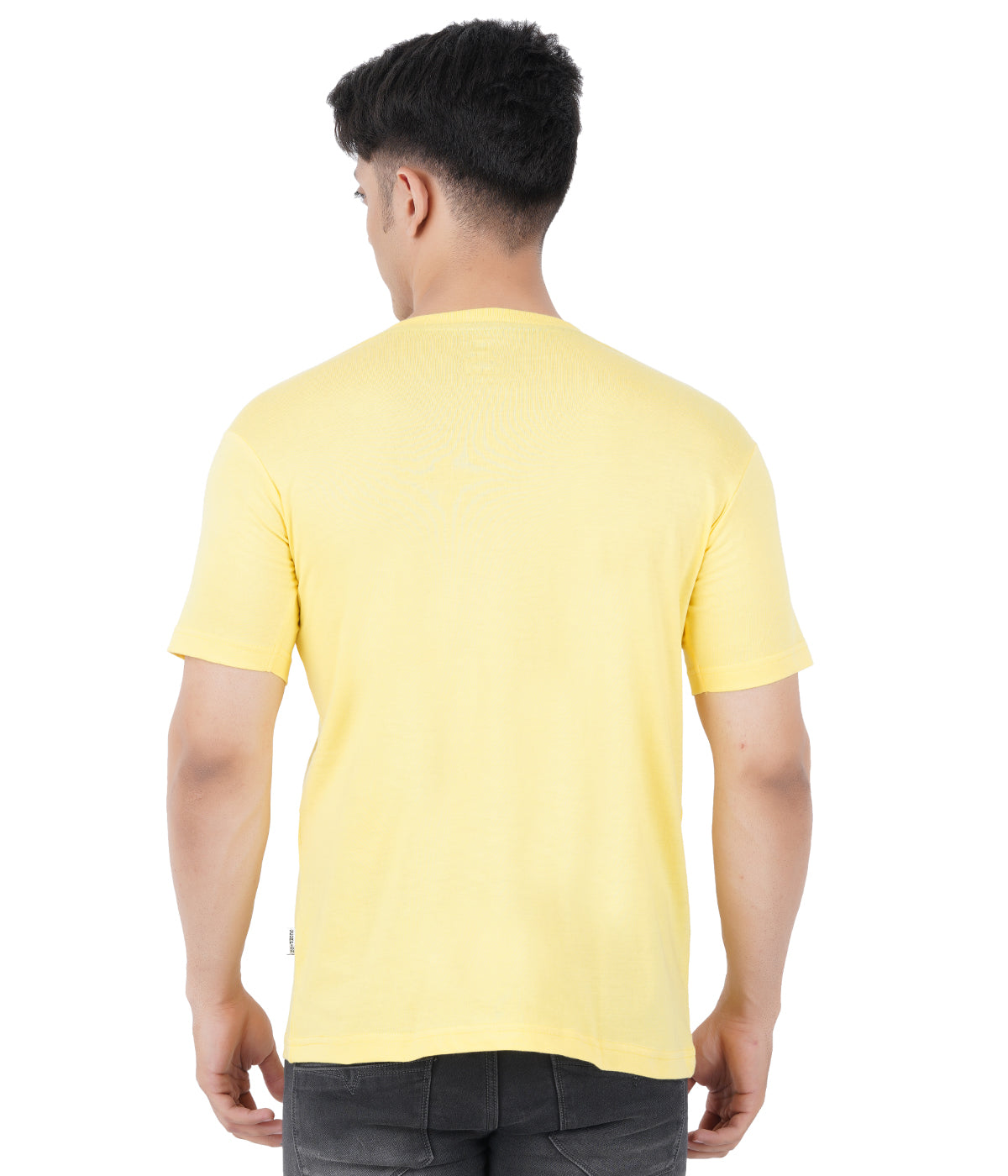 Yellow Round Neck Tshirt -Style #0804