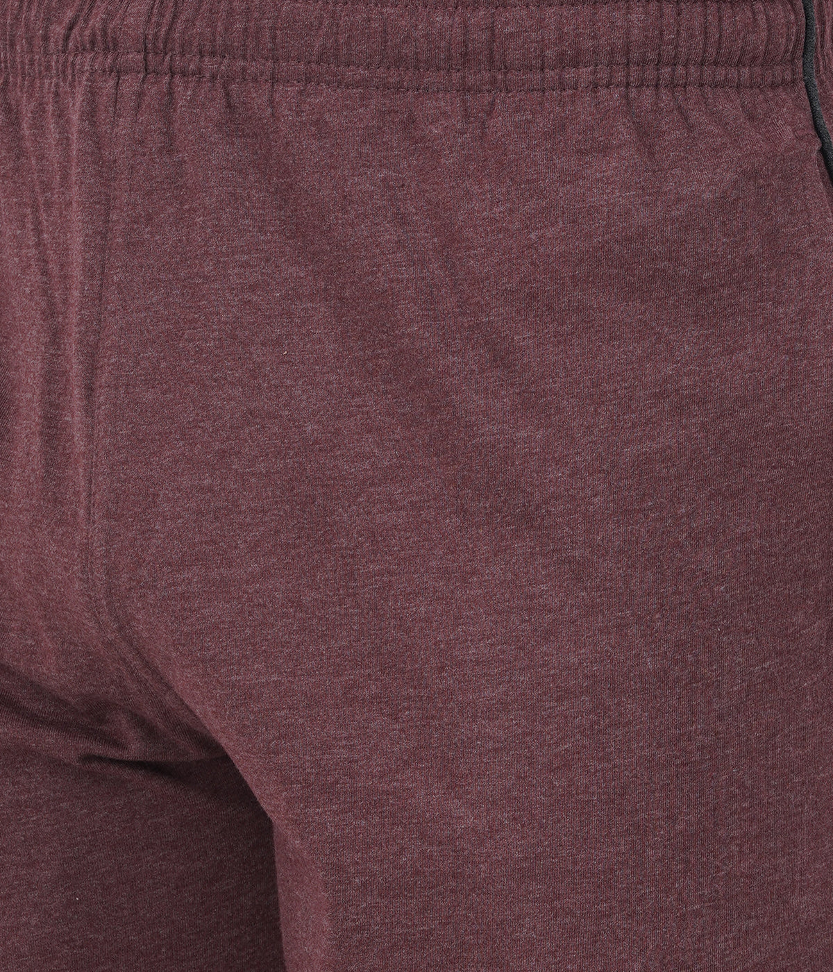 Brown Melange Piping Shorts -Style #0504