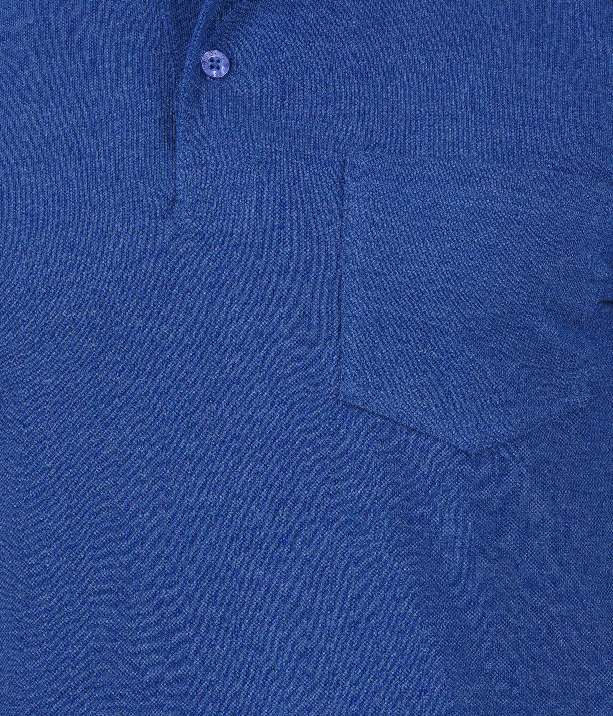 Royal Melange Polo Tshirt With Pocket-Style #0705
