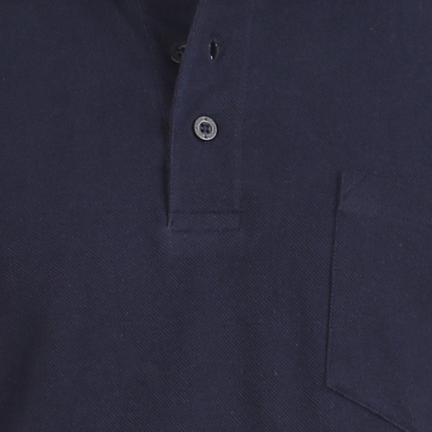 Navy Blue Polo Tshirt With Pocket-Style #0705